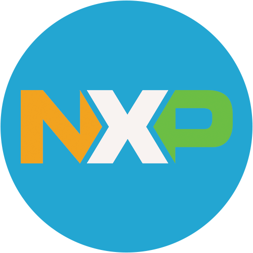 NXP logo NXP logo