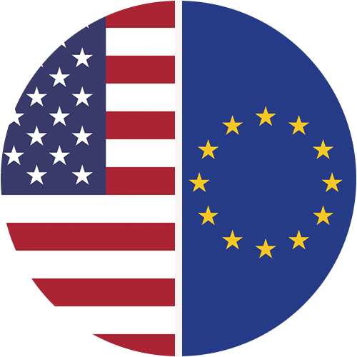 USDEUR logo USDEUR logo